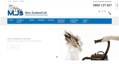 Desktop Screenshot of mjs.net.nz